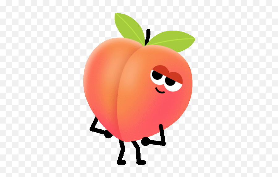 Peach Animated Gif Gif - Animated Peach Gif Emoji,Peach Emoji Png