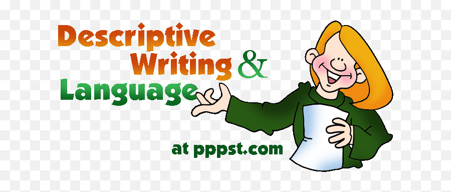 Free Powerpoint Presentations About Descriptive Writing - Descriptive Writing For Kids Ppt Emoji,Language Clipart