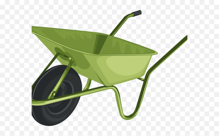 Tool Clipart Wheelbarrow - Transparent Wheelbarrow Png Emoji,Tool Clipart