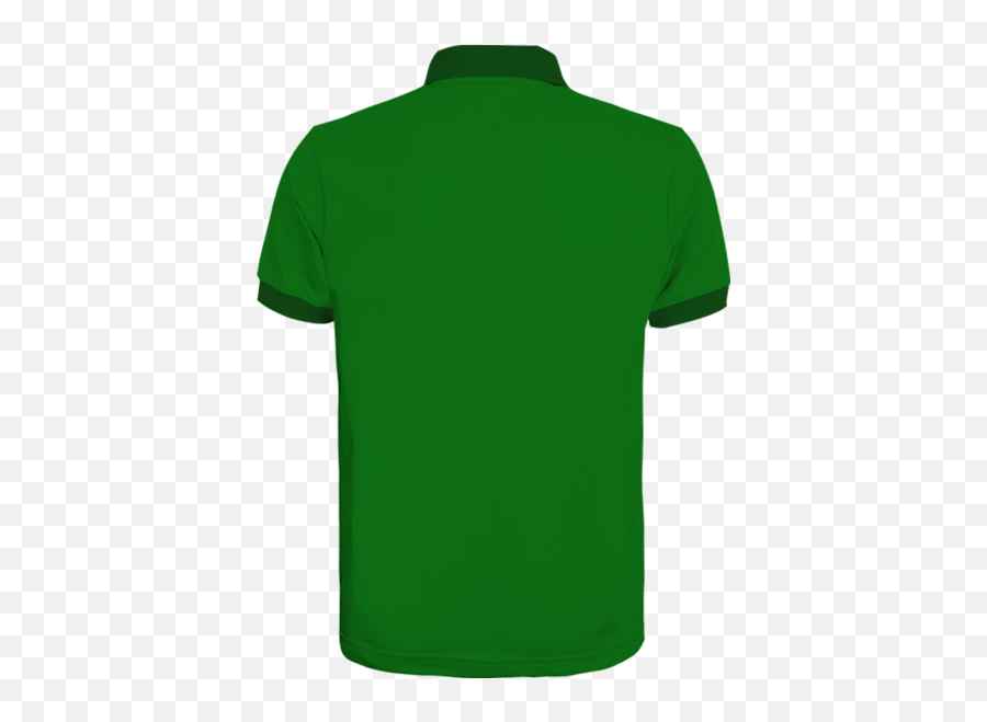 Custom Polo Shirt Ps04 - Green Polo Shirt Back Png Emoji,Polo Shirts W Logo