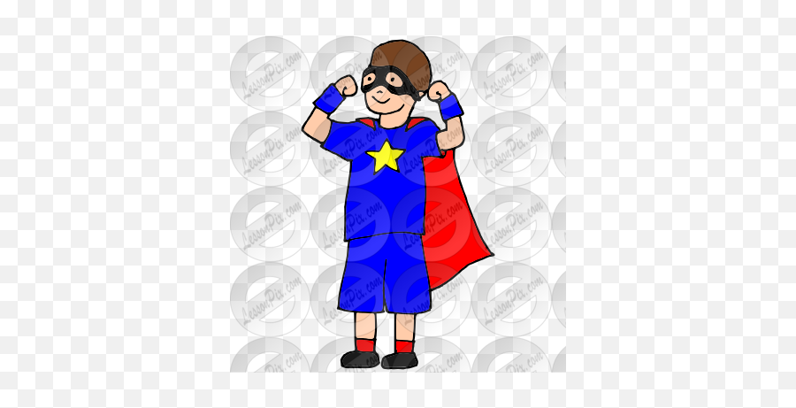 Superhero Picture For Classroom Therapy Use - Great Happy Emoji,Superhero Clipart