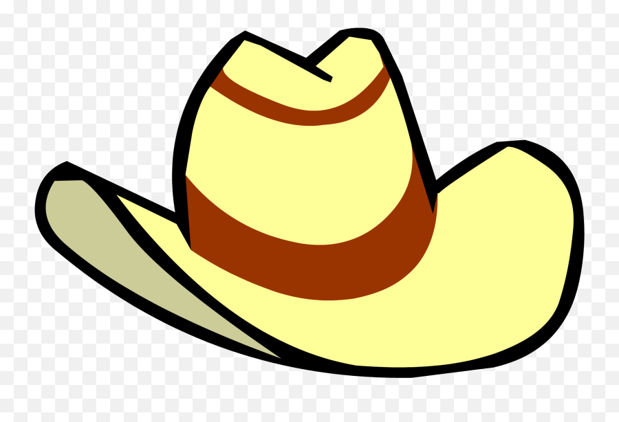 Club Penguin Cowboy Hat Png Image With - Club Penguin Cowboy Hat Emoji,Vest Clipart