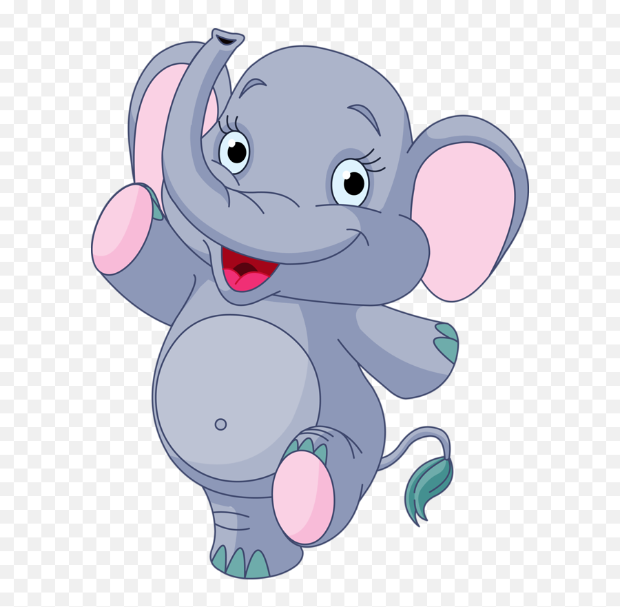 Baby Cute Cartoon Elephant Png Image - Cute Elephant Vector Emoji,Clipart - Baby