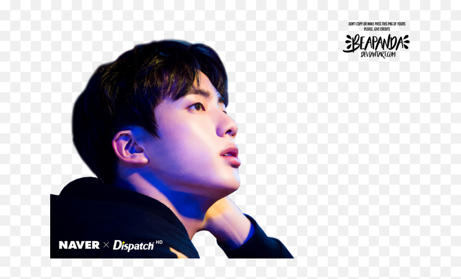 Bts Naver X Dispatch Love Yourself Jin - Bts Jin Solo Songs Emoji,Bts Love Yourself Logo