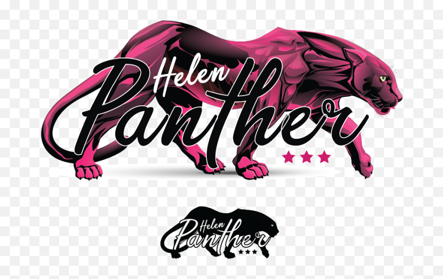 Helen Panther - Automotive Decal Emoji,Panther Logo