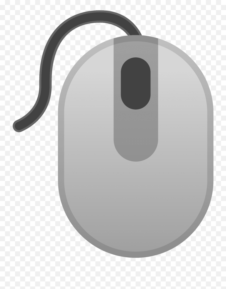 Computer Mouse Emoji Clipart Free Download Transparent Png - Mouse Computer Cartoon Png,Computers Clipart