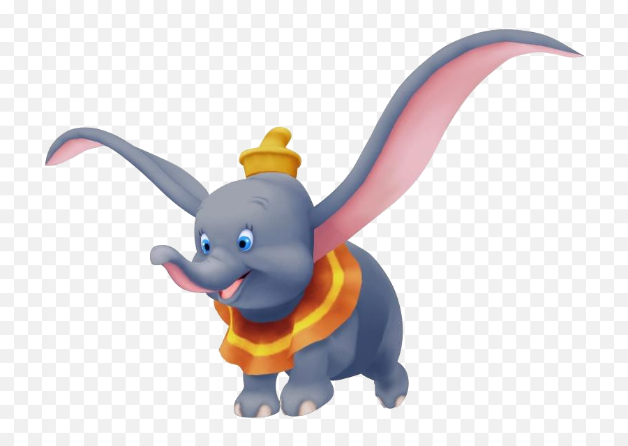 Dumbo - Transparent Background Disney Characters Png Emoji,Dumbo Png