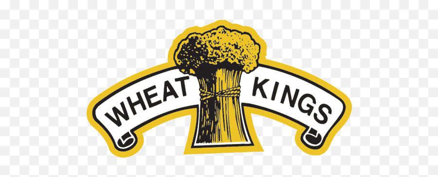 Brandon Wheat Kings Primary Logo - Vintage Brandon Wheat Kings Emoji,Wheat Logo