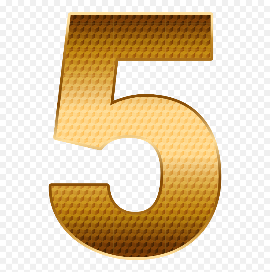 Number 5 Gold Png Image Free Download - Golden Number 5 Png Emoji,Gold Png