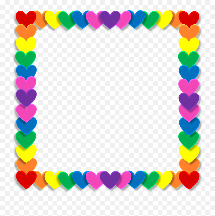 Valentine Heart Love Frame Png Picpng Emoji,Heart Frame Png