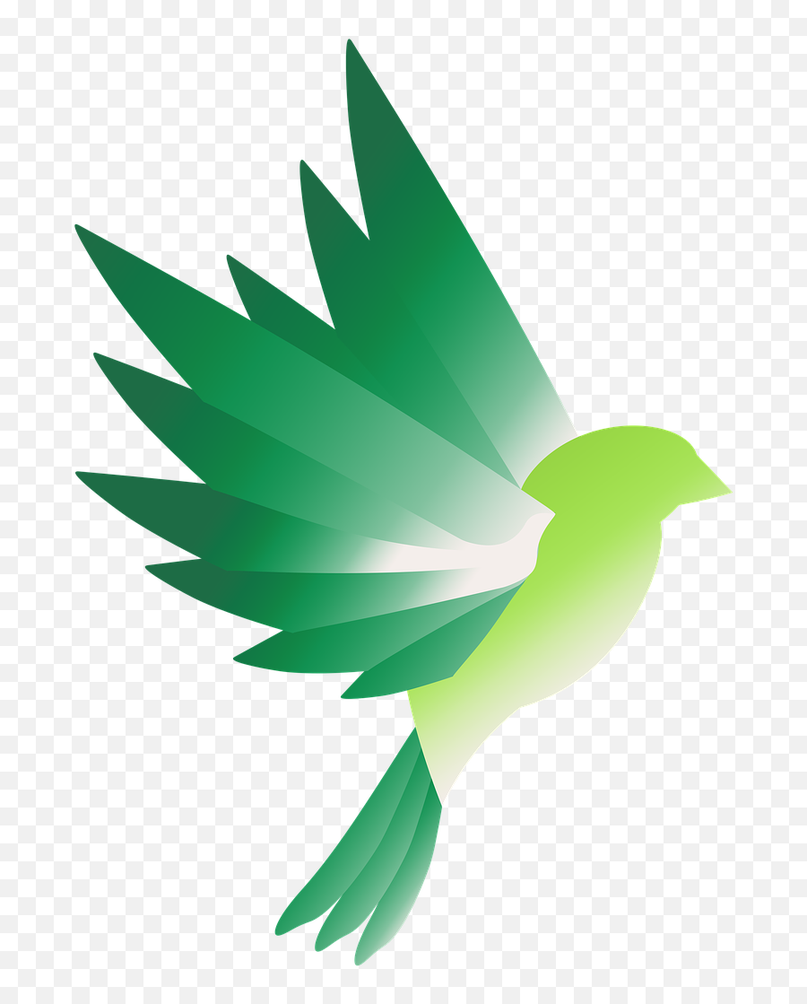 Logo Bird Green Emoji,Green Logo