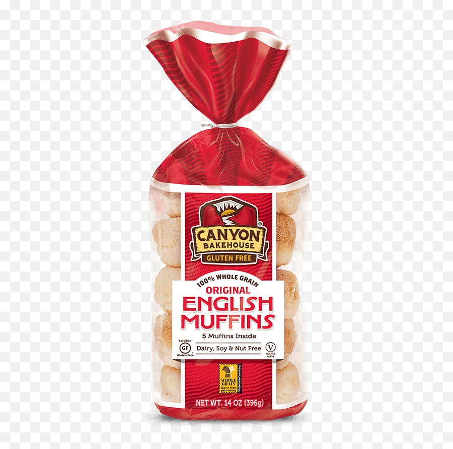 Canyon Bakehouse Gluten Free English Muffins 14 Ounce Emoji,Muffin Png