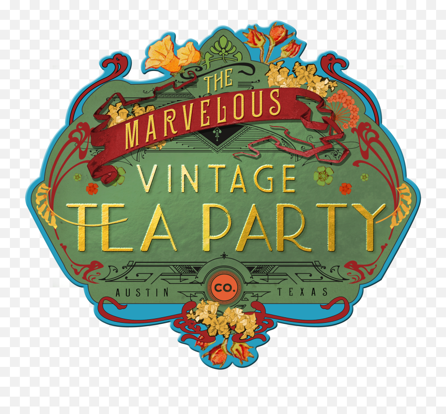 Sophie U2014 Marvelous Vintage Tea Party Company Emoji,Parrott Logo