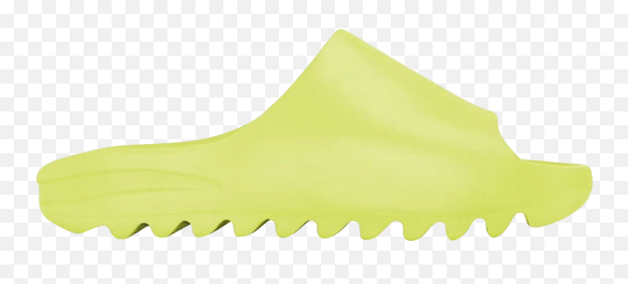 Buy Adidas Yeezy Slide Glow Green Adidas Cx5355 Shoes Emoji,Yeezy Clipart