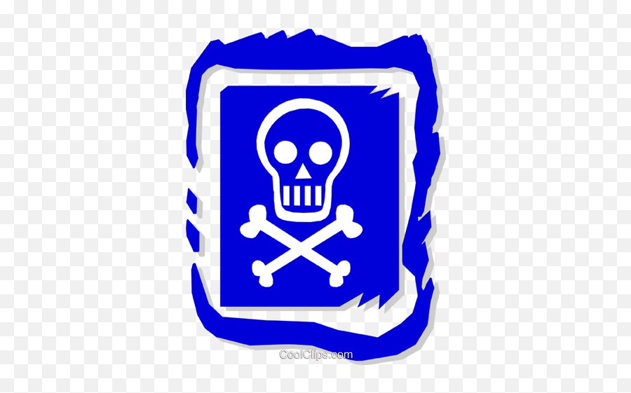 Skull And Crossbones Royalty Free Vector Clip Art Emoji,Skull And Crossbone Clipart