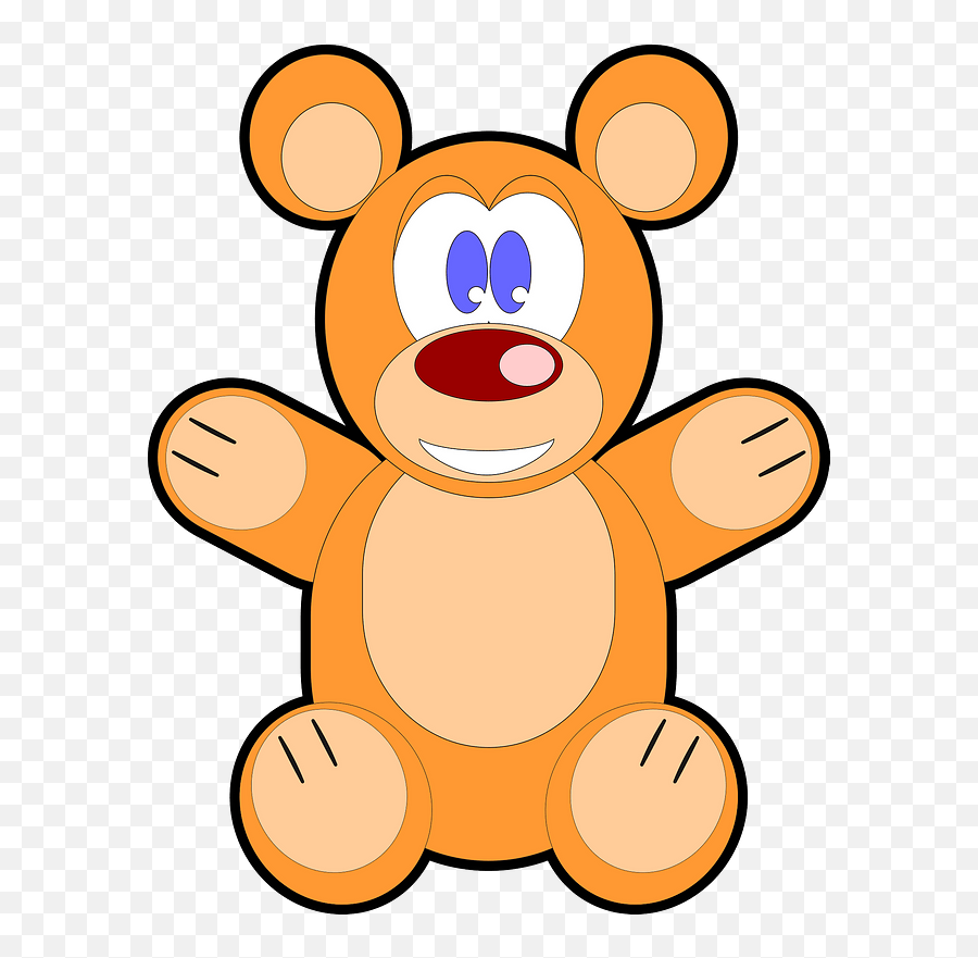 Teddy Bear Clipart Free Download Transparent Png Creazilla Emoji,Cute Teddy Bear Clipart
