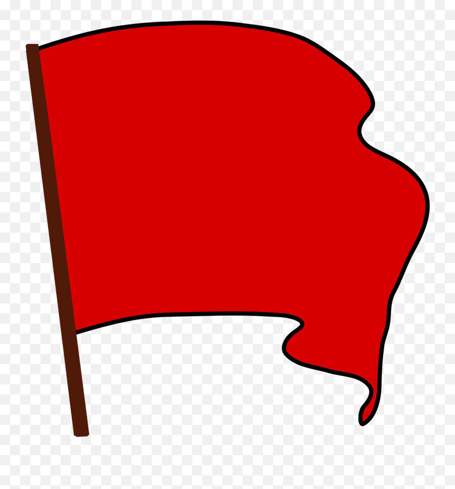 Download Free Photo Of Flagredsignalattentionmarker - Red Flag Gif Png Emoji,Attention Clipart