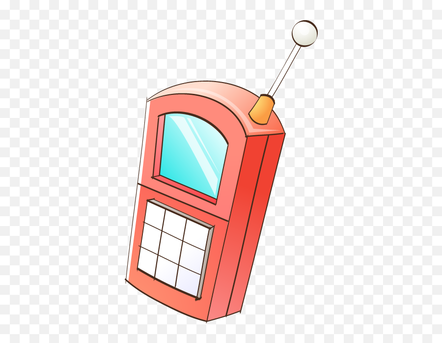 Mobile Phones Cartoon Phone Telephone - Phone Cartoon Png Emoji,Telephone Png