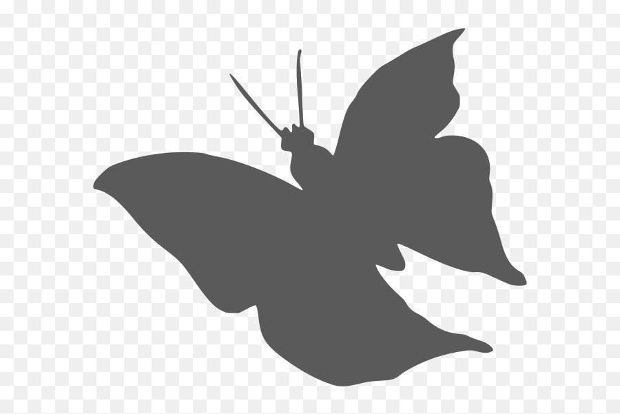 Flying Butterfly Silhouette Free Svg File - Svgheartcom Automotive Decal Emoji,Butterfly Silhouette Png
