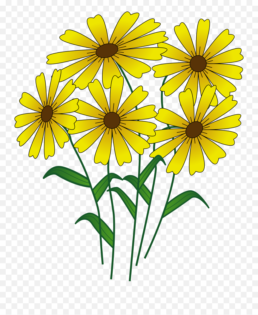 Flowers - Transparent Spring Flowers Cartoon Emoji,Free Clipart Flowers
