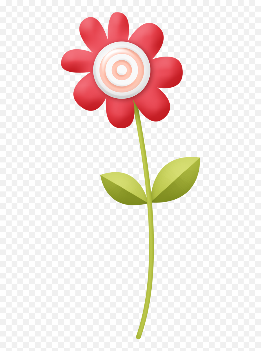 Clipart Spring Wildflower Clipart - Desenho De Flores Fofinhas Emoji,Wildflower Clipart