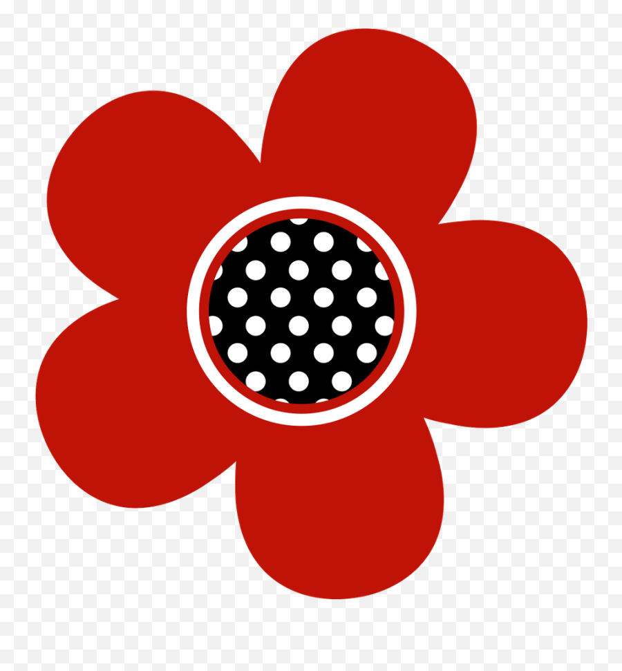 Download Joaninha Minus Id Ias Festas - Desenho Flor Vermelha Png Emoji,Flor Png