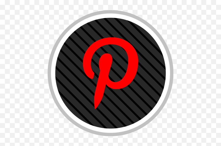 Pinterest Logo Icon Of Flat Style - Available In Svg Png Red Black Twitter Logo Png Emoji,Pinterest Icon Png