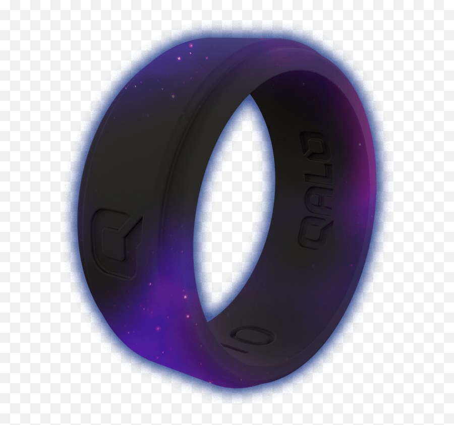 Menu0027s Galaxy Glow Silicone Ring Emoji,Blue Glow Png