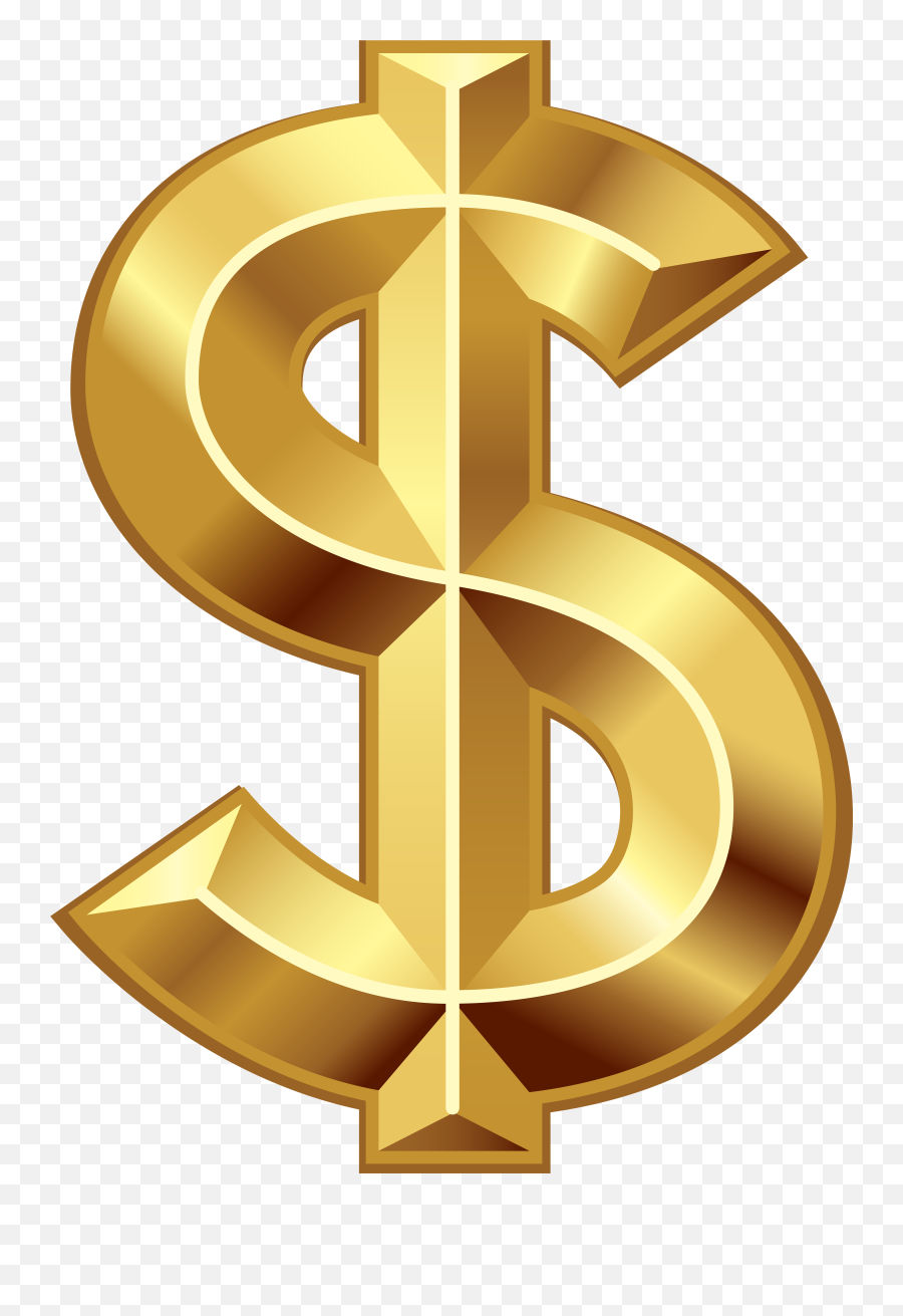 Free Clipart Hd Hq Png Image - Gold Dollar Sign Emoji,Dollar Sign Clipart