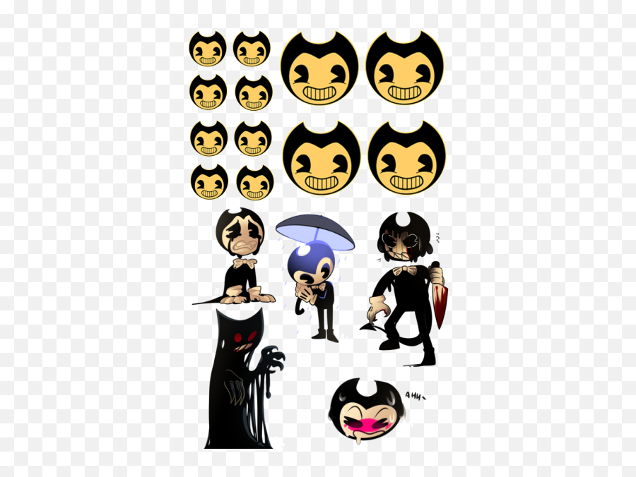 Bendy And The Ink Machine Just Ink Ink - Bendy And The Ink Machine Emotions Emoji,Bendy Png