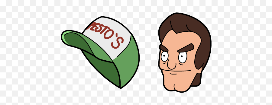 Bobs Burgers Jimmy Pesto And Cap - Fictional Character Emoji,Bob's Burgers Logo
