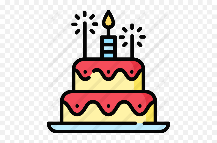 Birthday Cake - Flaticon Cake Png Emoji,Birthday Cake Png