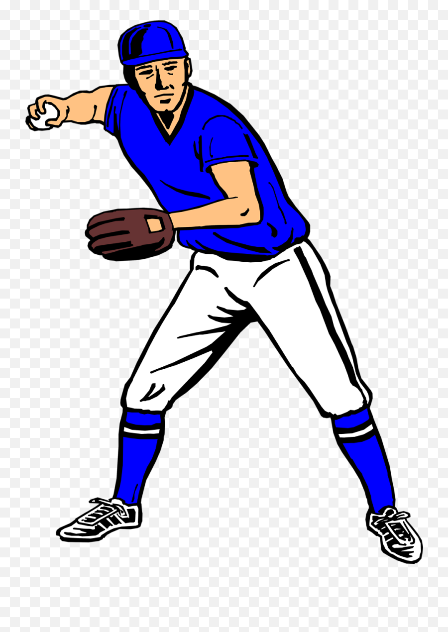 Baseball Player Clipart 2 - Clip Art Baseball Player Emoji,Baseball Clipart