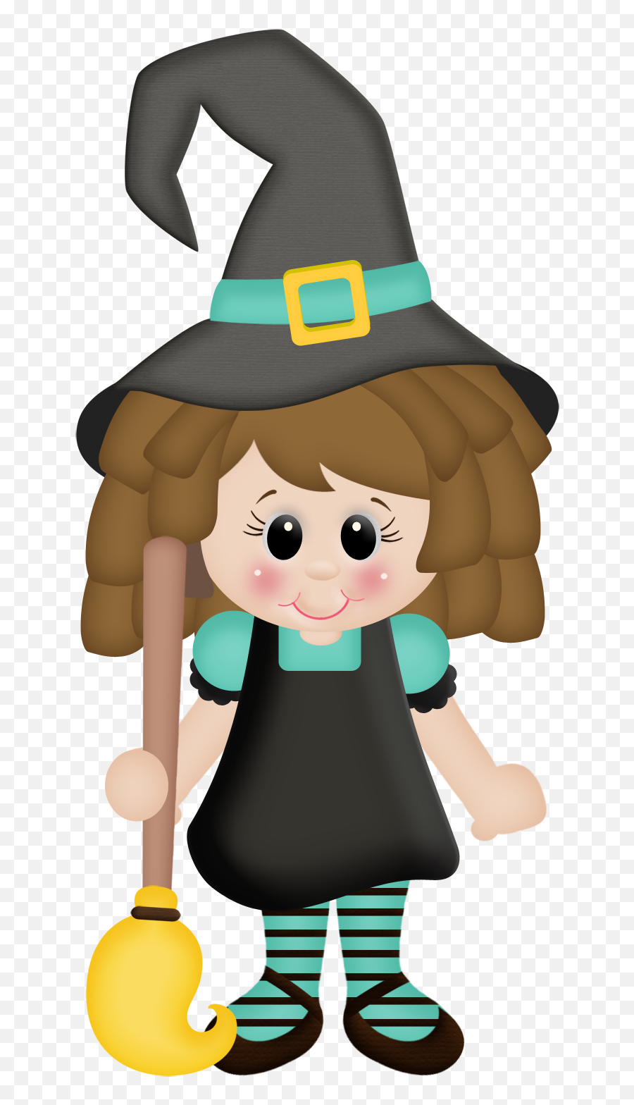 Gifs Halloween Halloween Clipart Cute Halloween - Little Witch Clipart Emoji,Cute Halloween Clipart
