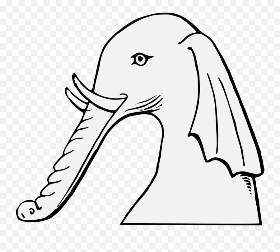 Elephant Emoji,Elephant Head Png