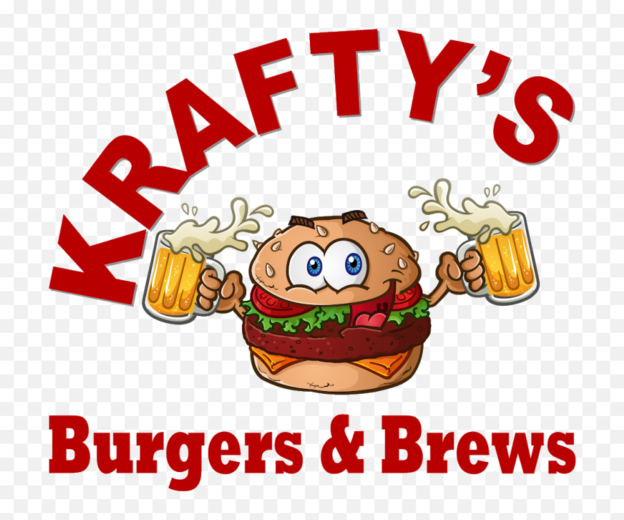 Kraftyu0027s Burgers And Brews - Garner Nc Restaurant Menu Emoji,Happy Pickle Clipart
