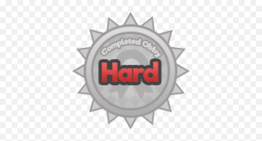 Hard Obby - Roblox Emoji,Roblox Gray Logo