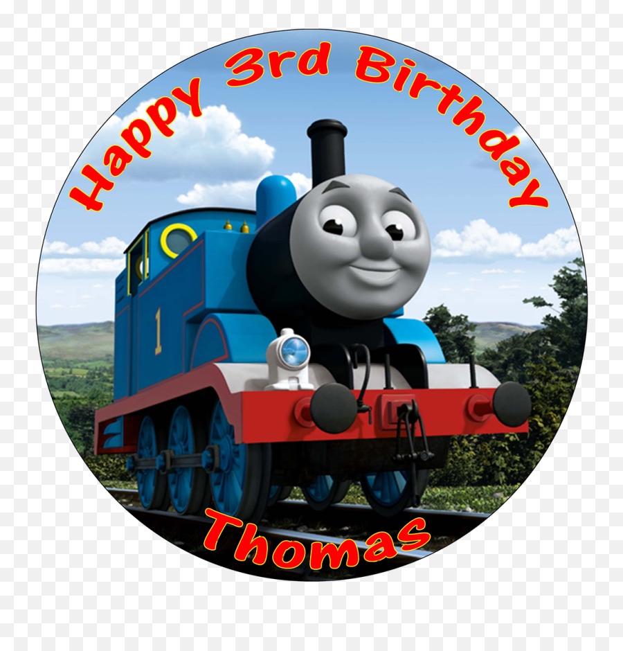 Download Hd Personalised Thomas And Friends Edible Printed Emoji,Thomas And Friends Logo Transparent