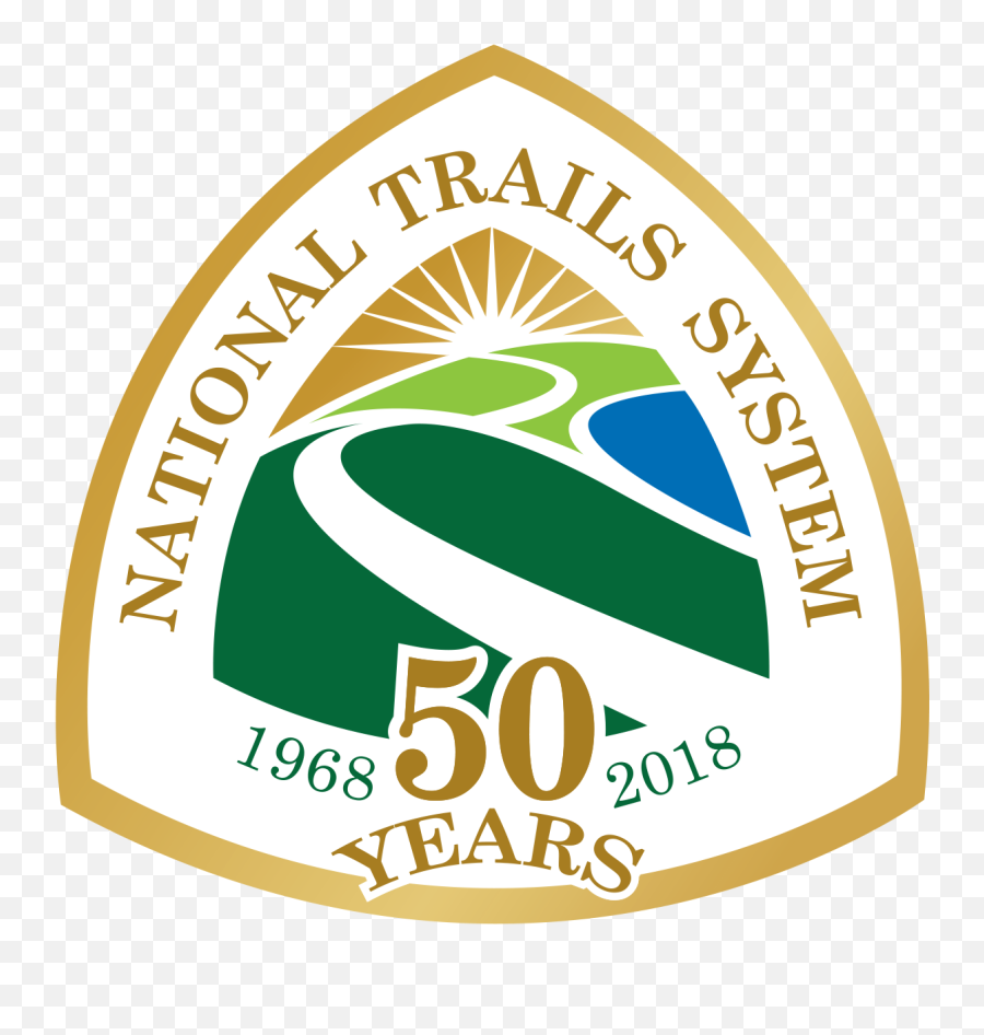 Trails 50th - National Trails System Emoji,National Park Service Logo