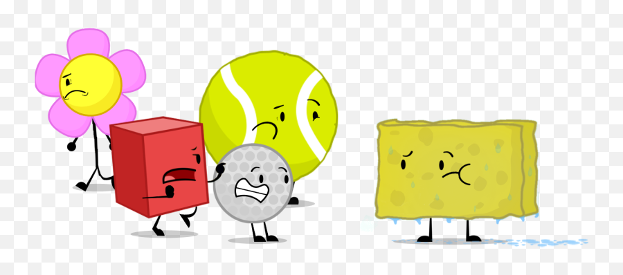 Sponge Out Of Water - Bfdi Water 1500x1000 Png Clipart Emoji,Sponge Clipart