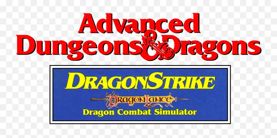 Advanced Dungeons U0026 Dragons Dragonstrike Details Emoji,Dragonlance Logo