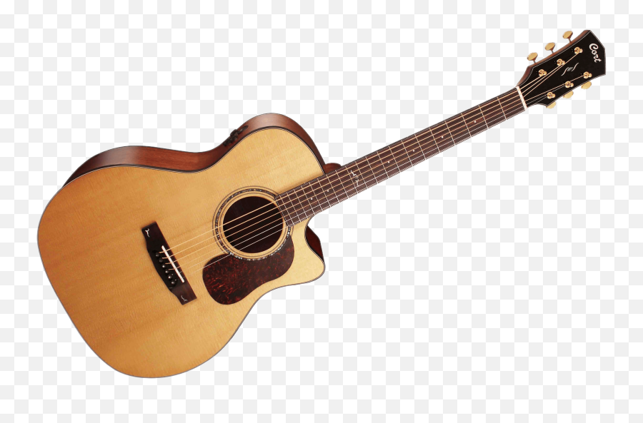 Drawing Guitar Acoustic - Acoustic Guitar Clipart Full Brown Acoustic Guitar Emoji,Guitar Clipart