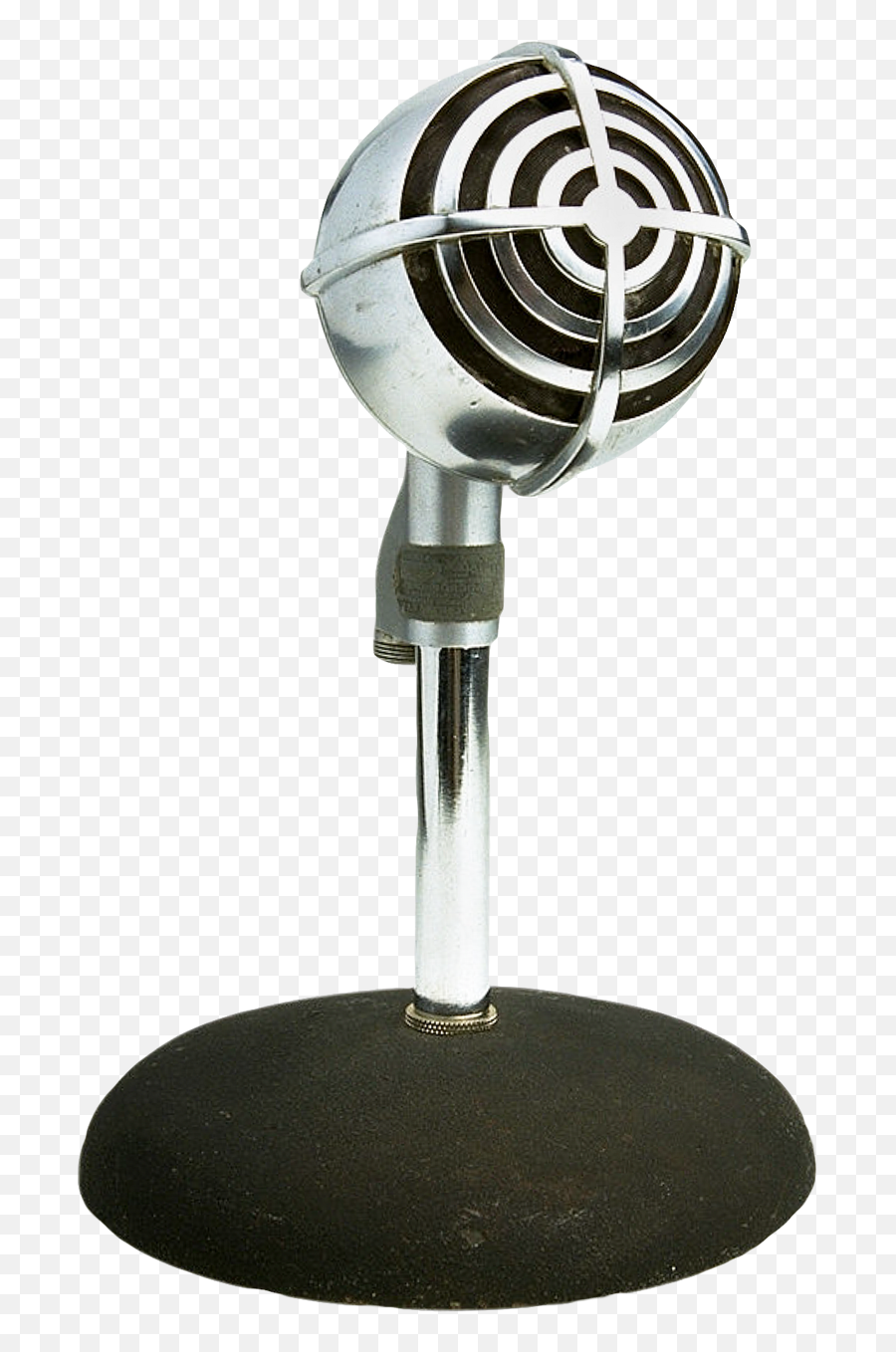 Retro Style Microphone Png Image - Purepng Free Emoji,Mic Png