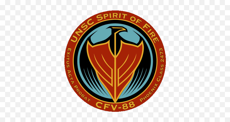 Usnc Spirit Of Fire Logo - Unsc Spirit Of Fire Emoji,Fire Logo