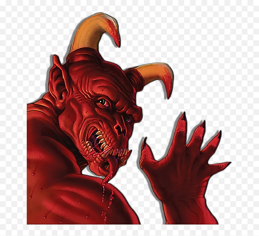 Doom Cover Demon Transparent Doom - Doom Demon Png Emoji,Demon Png