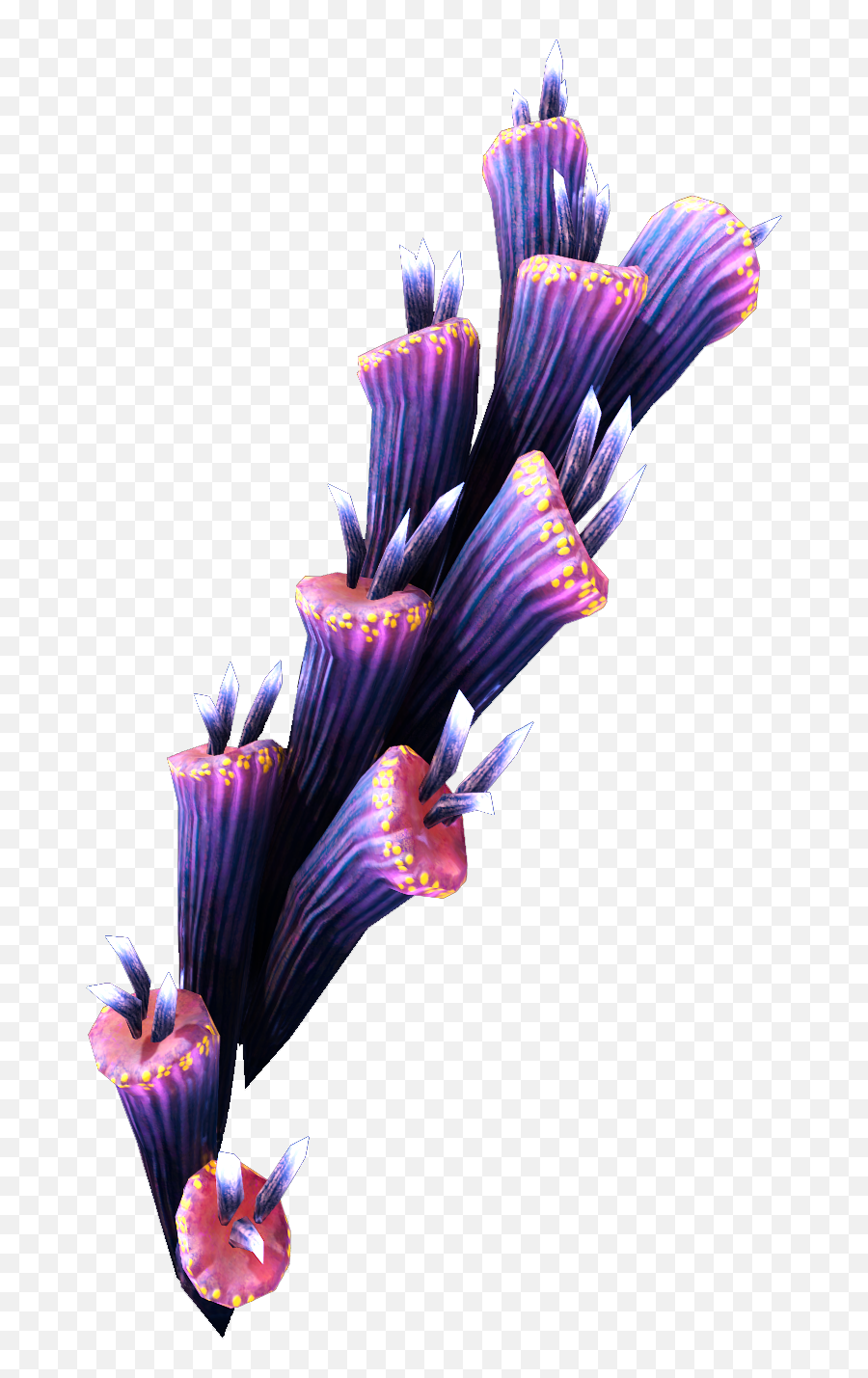 Tree Spires Purple Coral - Gentian Emoji,Coral Png