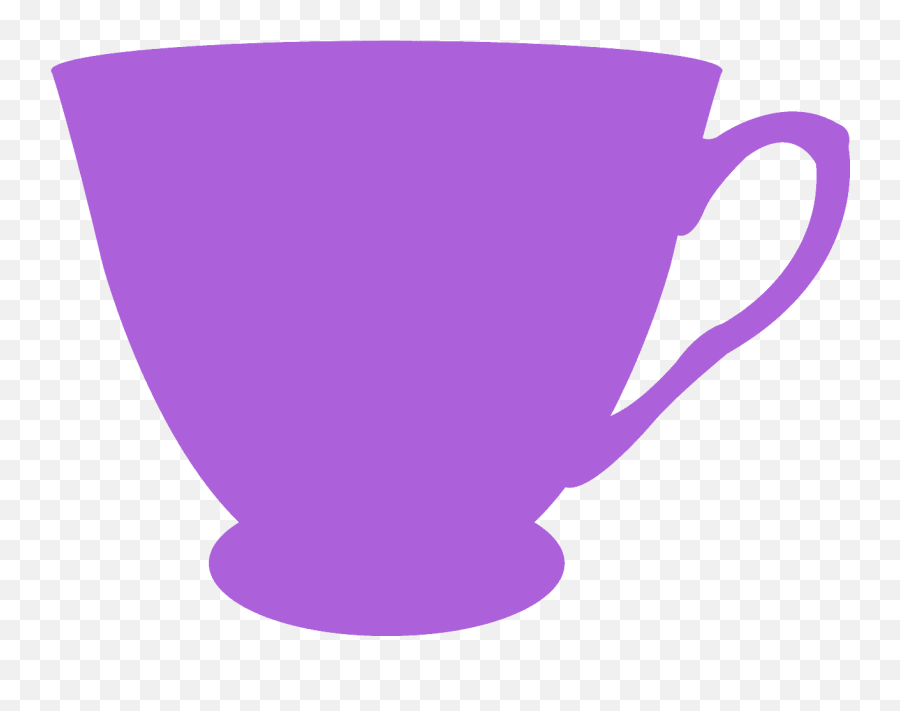Coffee Cup Silhouette Png - Clipart Image Of Tea Cup Emoji,Teacup Clipart