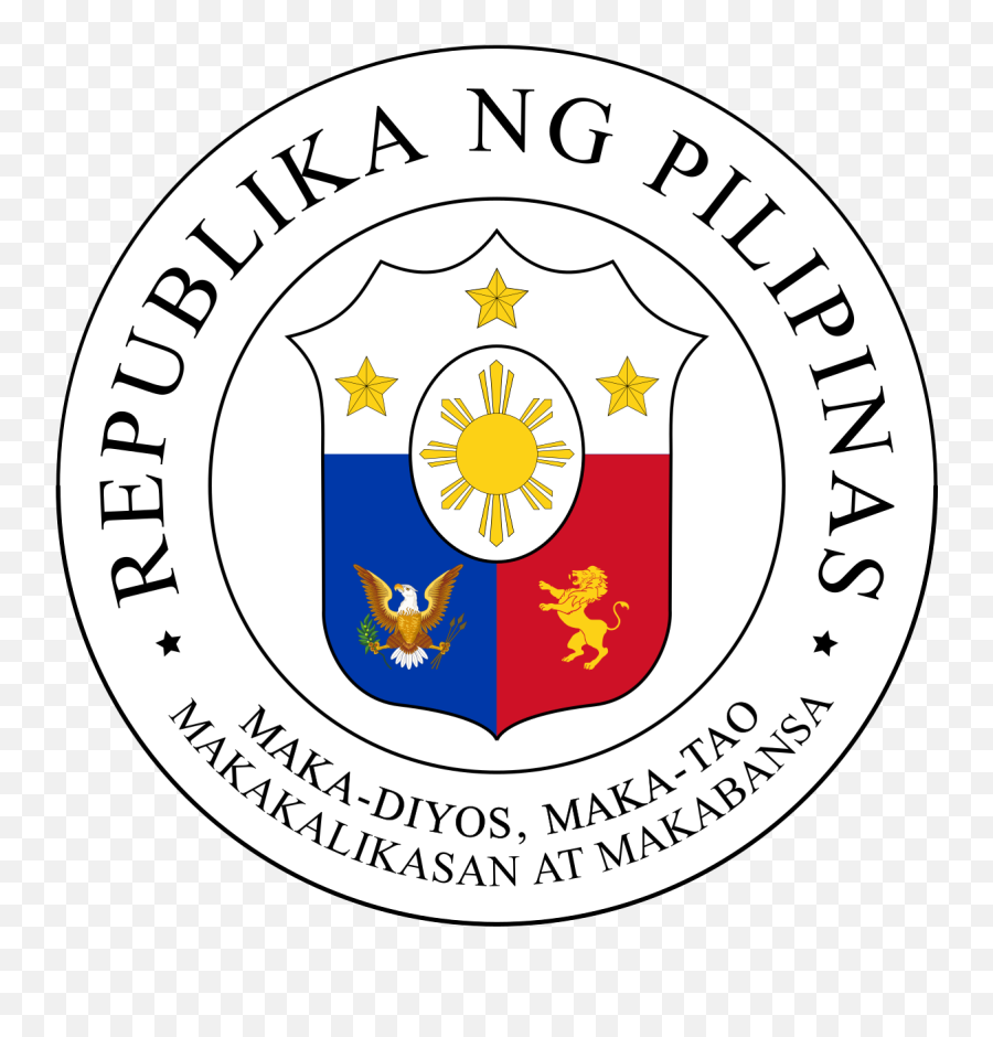 Great Seal Of The Philippines - Wikipedia Philippine Government Logo Emoji,Presidential Seal Png