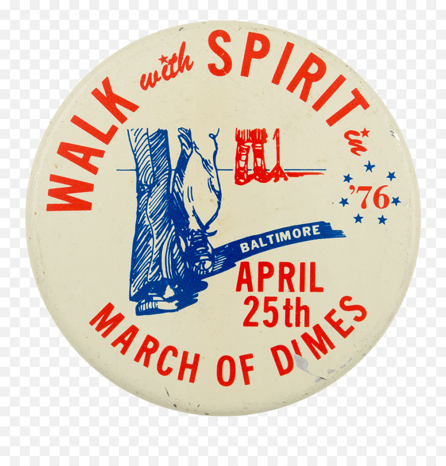Walk With Spirit In 76 - Dot Emoji,March Of Dimes Logo