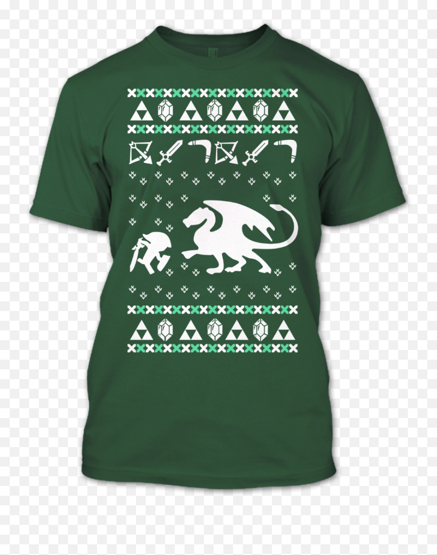 Zelda Ugly Christmas Sweater T - Shirts The Legend Of Zelda T Shirt Summit1g Shirt Emoji,Zelda Logo
